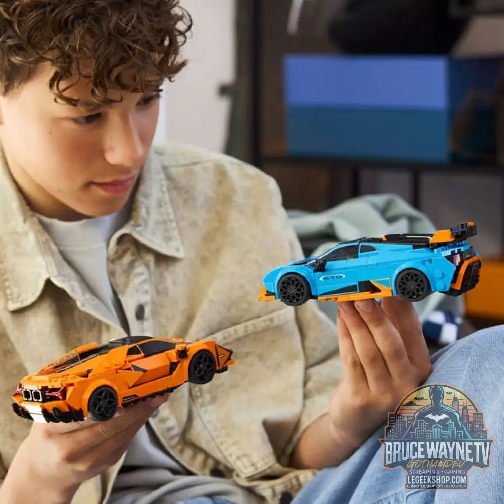 LEGO 77238 Speed Champions Lamborghini Revuelto et Huracán STO, jeu de construction - LEGO - vue 2