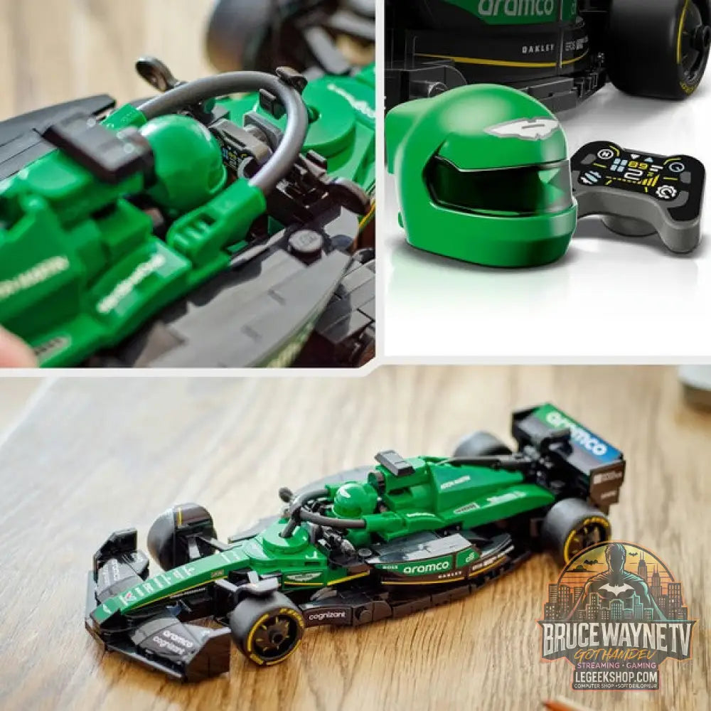 LEGO 77245 Speed Champions Aston Martin Aramco F1 AMR24 Rennauto, jeu de construction - LEGO - vue 6