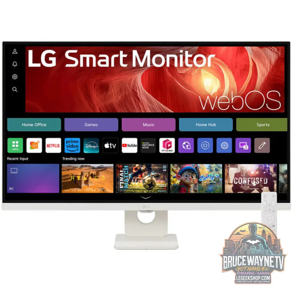 LG Smart Monitor 32U721SA-W 32" 3840 × 2160 px VA 60 Hz - LG - vue 4