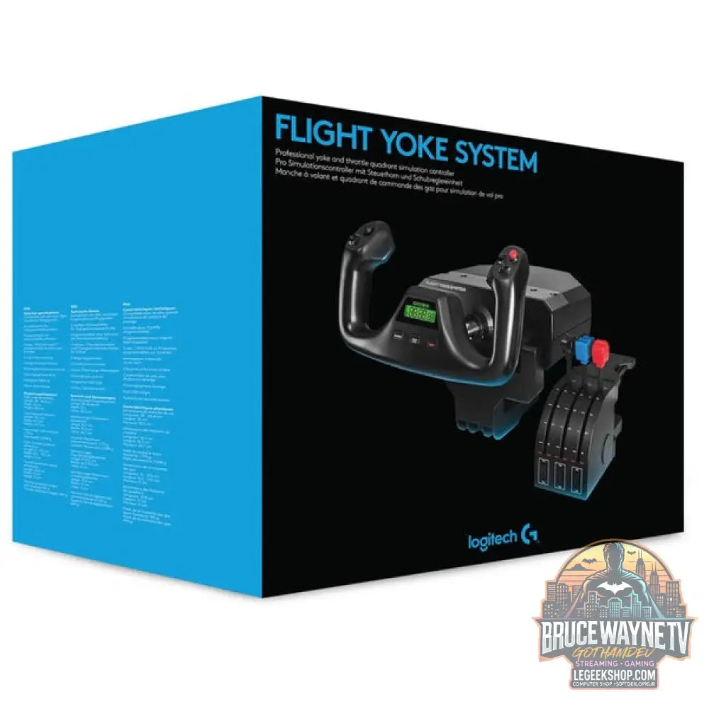 Logitech G Saitek PRO Flight Yoke System - Logitech - vue 7