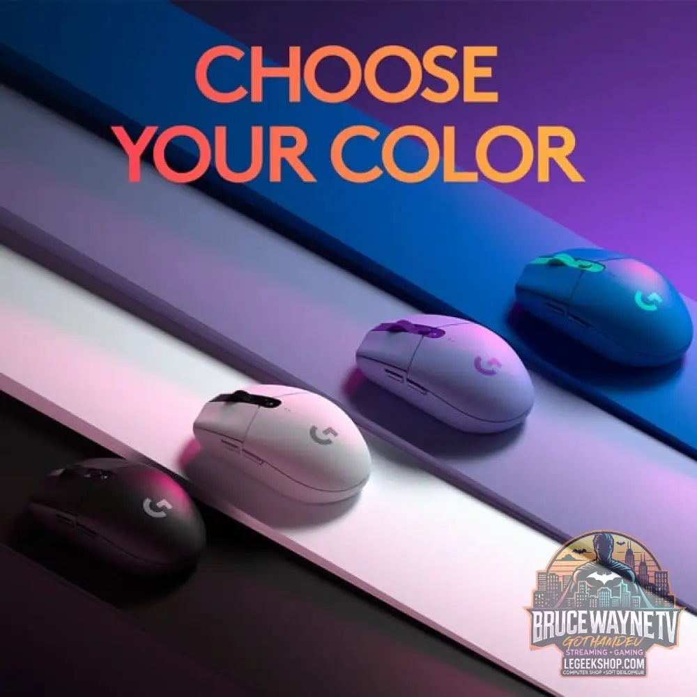 Logitech G305 LIGHTSPEED Gaming, souris gaming - vue 9