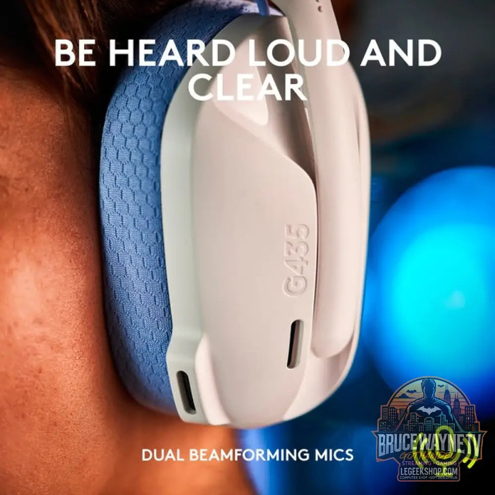 Logitech G435 LIGHTSPEED, casque gaming - vue 5