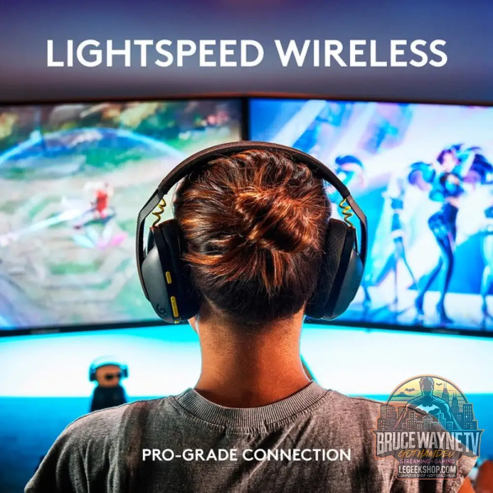 Logitech G435 LIGHTSPEED, casque gaming - vue 2