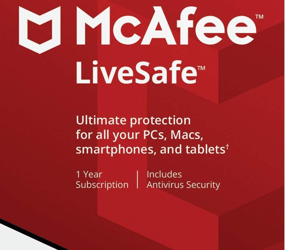 McAfee LiveSafe 2025 Key (1 Year / Unlimited Devices)