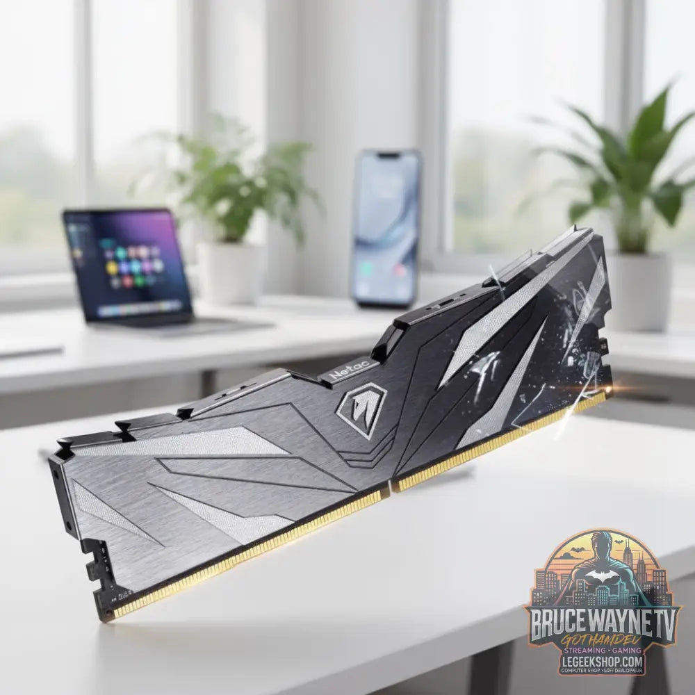Mémoire RAM DDR4 Netac Shadow II — Mémoire RAM, vue 10, LeGeekShop