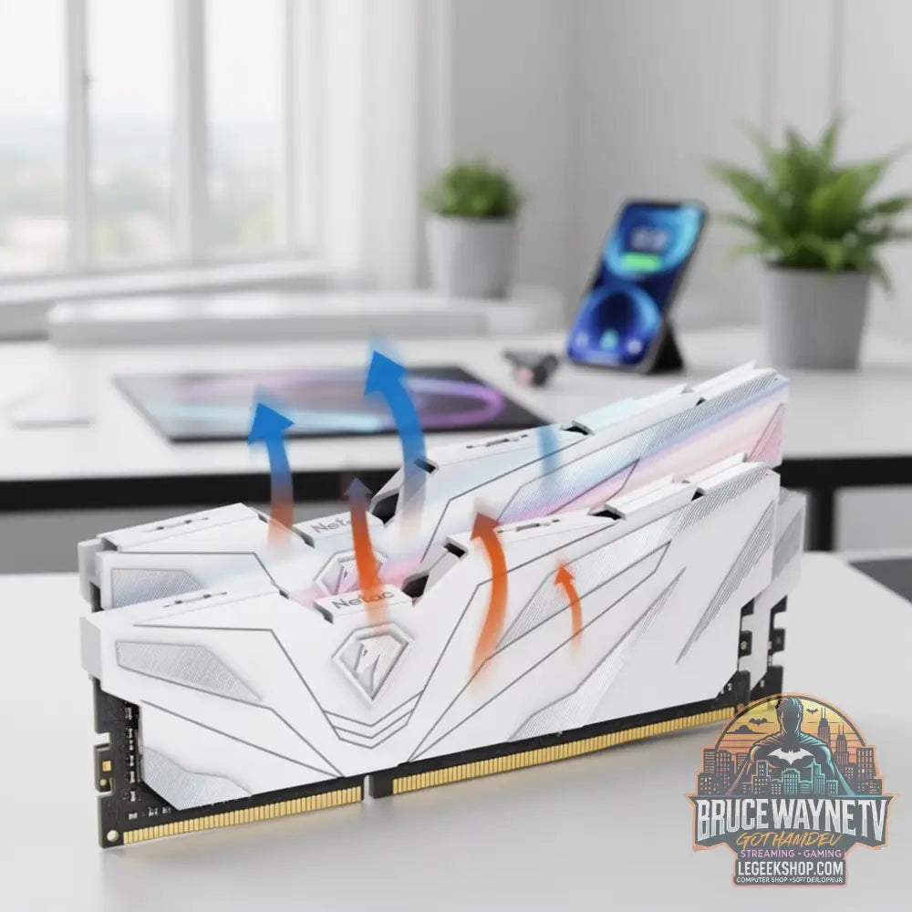 Mémoire RAM DDR4 Netac Shadow II — Mémoire RAM, vue 19, LeGeekShop