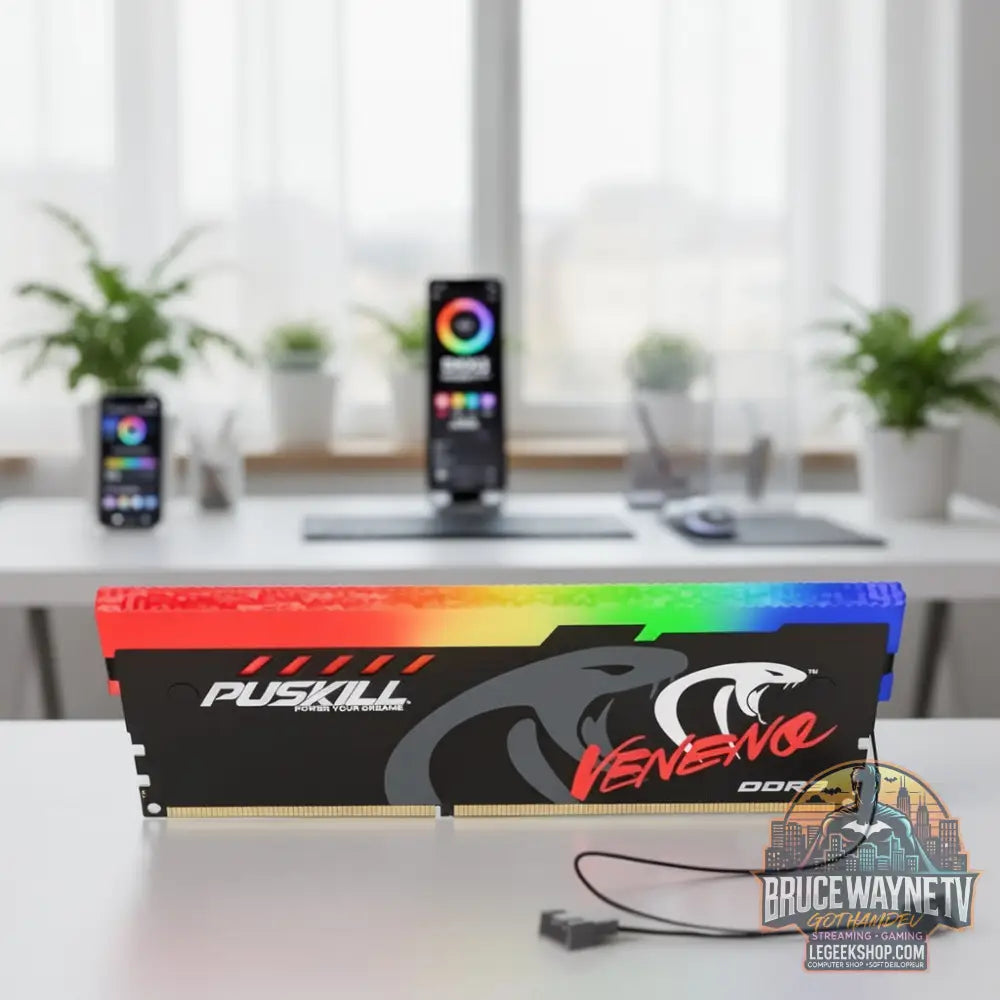 Mémoire RAM PUSKILL RGB DDR3 8GBx2 1600MHz… — Mémoire RAM, vue 9, LeGeekShop
