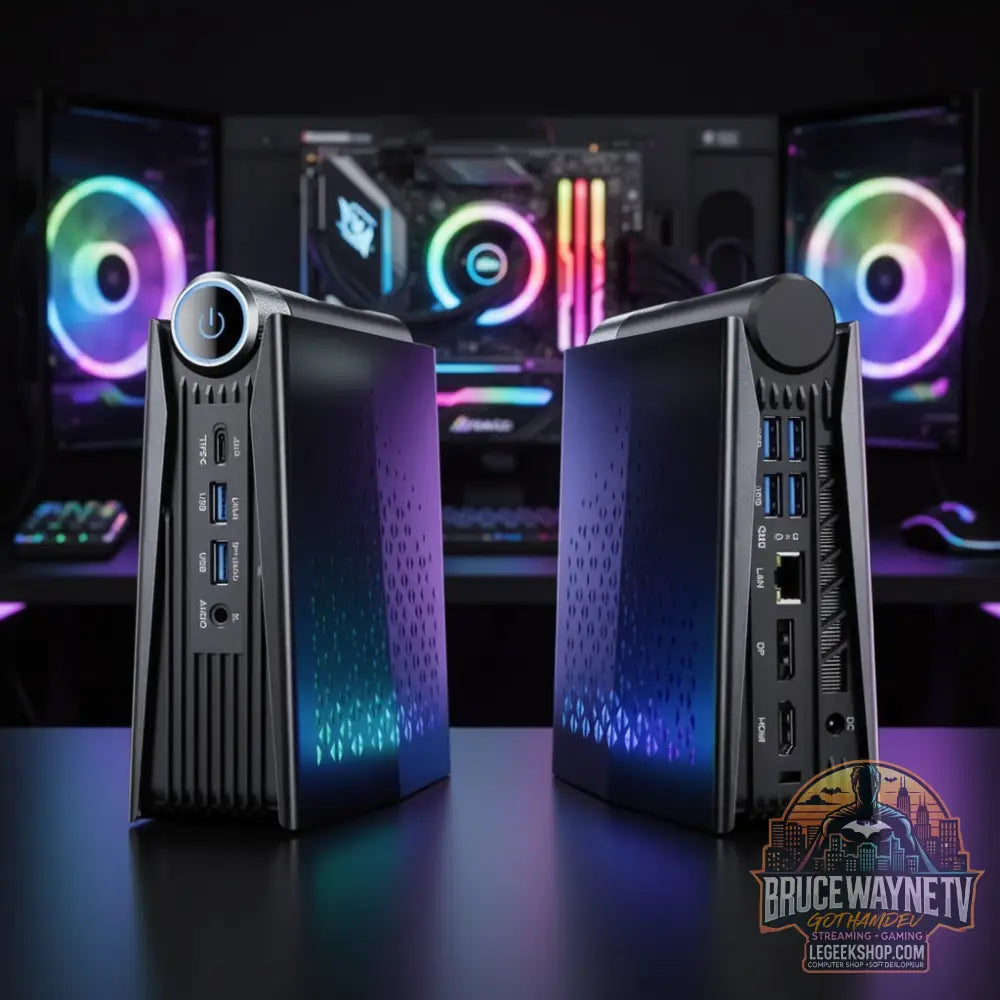 Mini PC ACEMAGIC AMD — Mini PC, vue 4, LeGeekShop