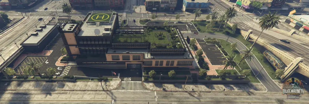Mission Row Police Department FiveM MLO Open Source GTA V - FiveM MLO
