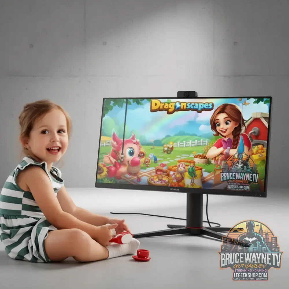 Moniteur — produit geek, vue 2, LeGeekShop