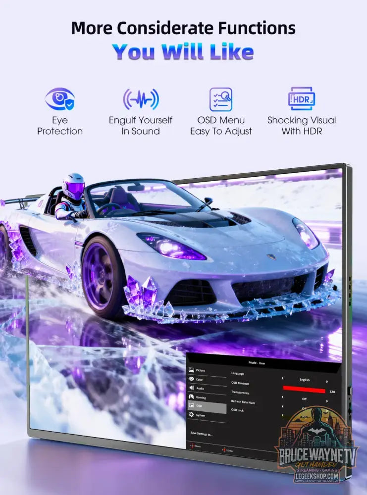 Moniteur — produit geek, vue 11, LeGeekShop