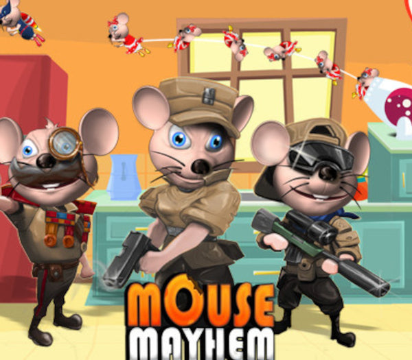 Mouse Mayhem Shooting & Racing