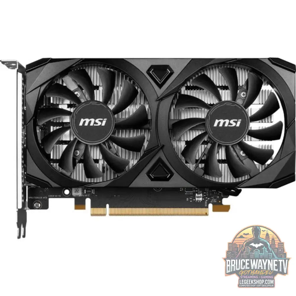 MSI GeForce RTX 3050 VENTUS 2X E OC, carte graphique - MSI - vue 2