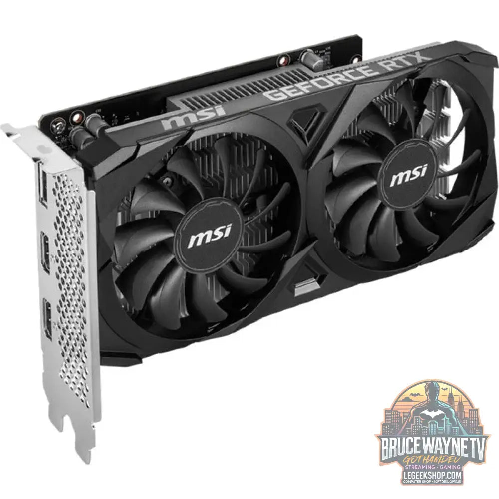 MSI GeForce RTX 3050 VENTUS 2X E OC, carte graphique - MSI - vue 4