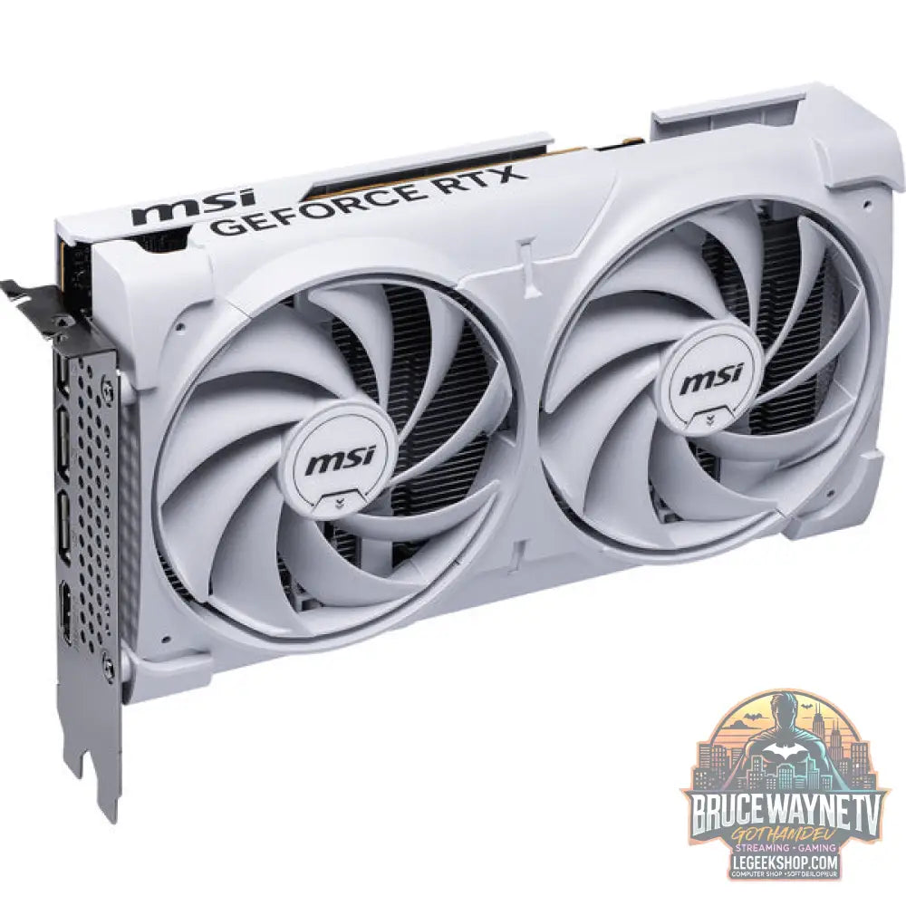 MSI GeForce RTX 5060 VENTUS 2X OC WHITE 8G, carte graphique - MSI - vue 4