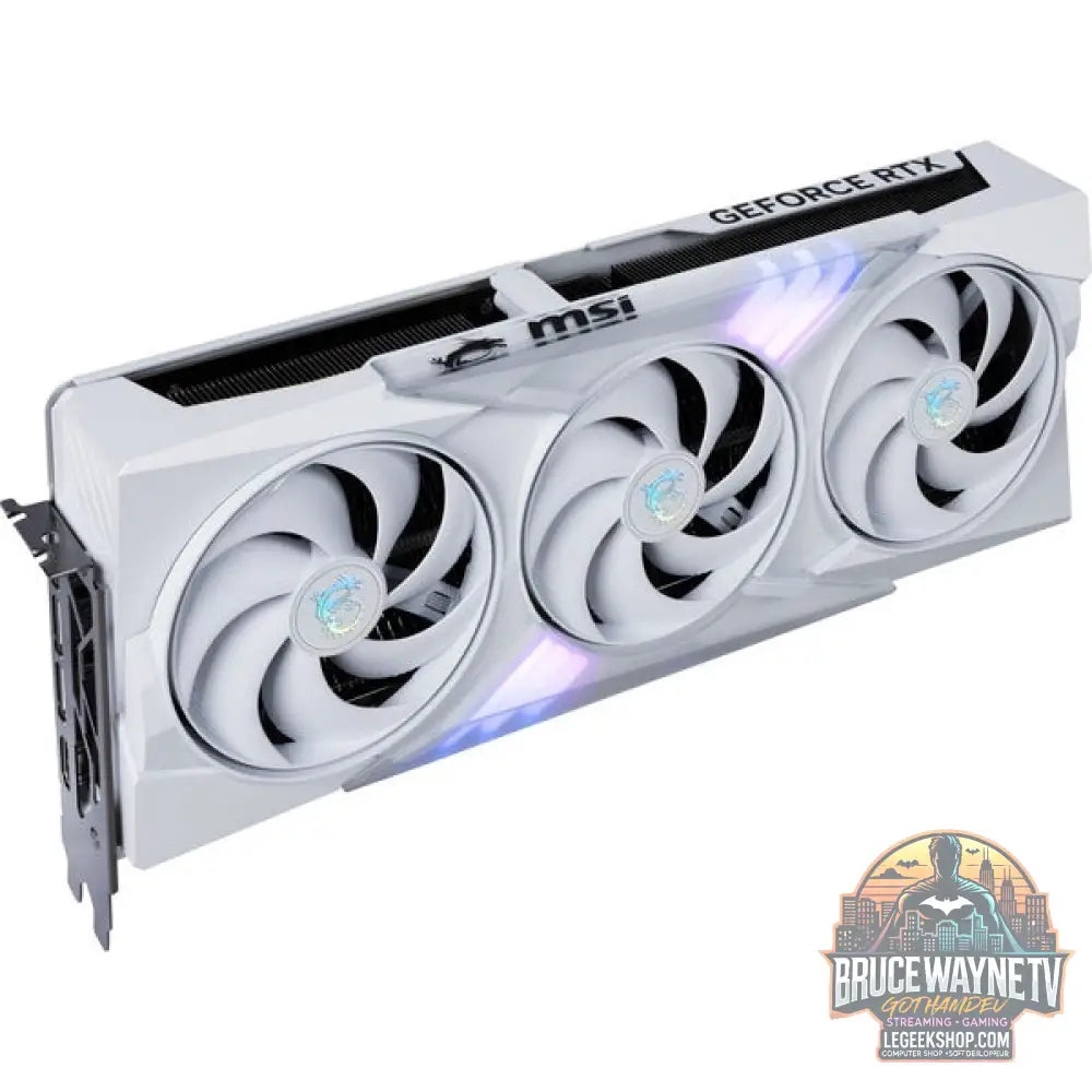 MSI GeForce RTX 5070 12G GAMING TRIO OC WHITE, carte graphique - MSI - vue 4