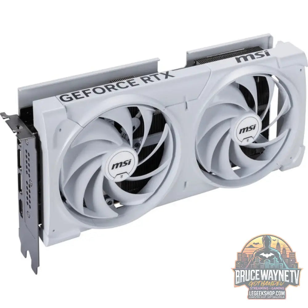 MSI GeForce RTX 5070 12G VENTUS 2X OC WHITE, carte graphique - MSI - vue 4
