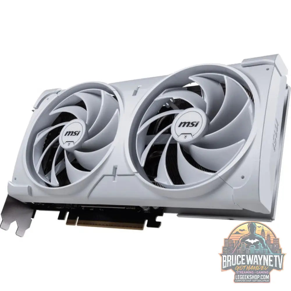 MSI GeForce RTX 5070 12G VENTUS 2X OC WHITE, carte graphique - MSI - vue 5