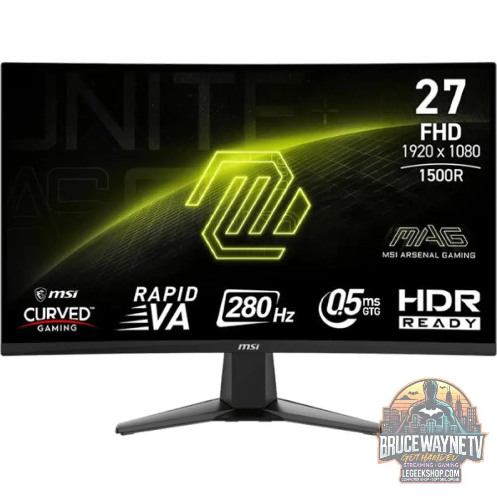 MSI MAG 276CXFDE 27" Full HD VA 280 Hz - MSI - vue 2