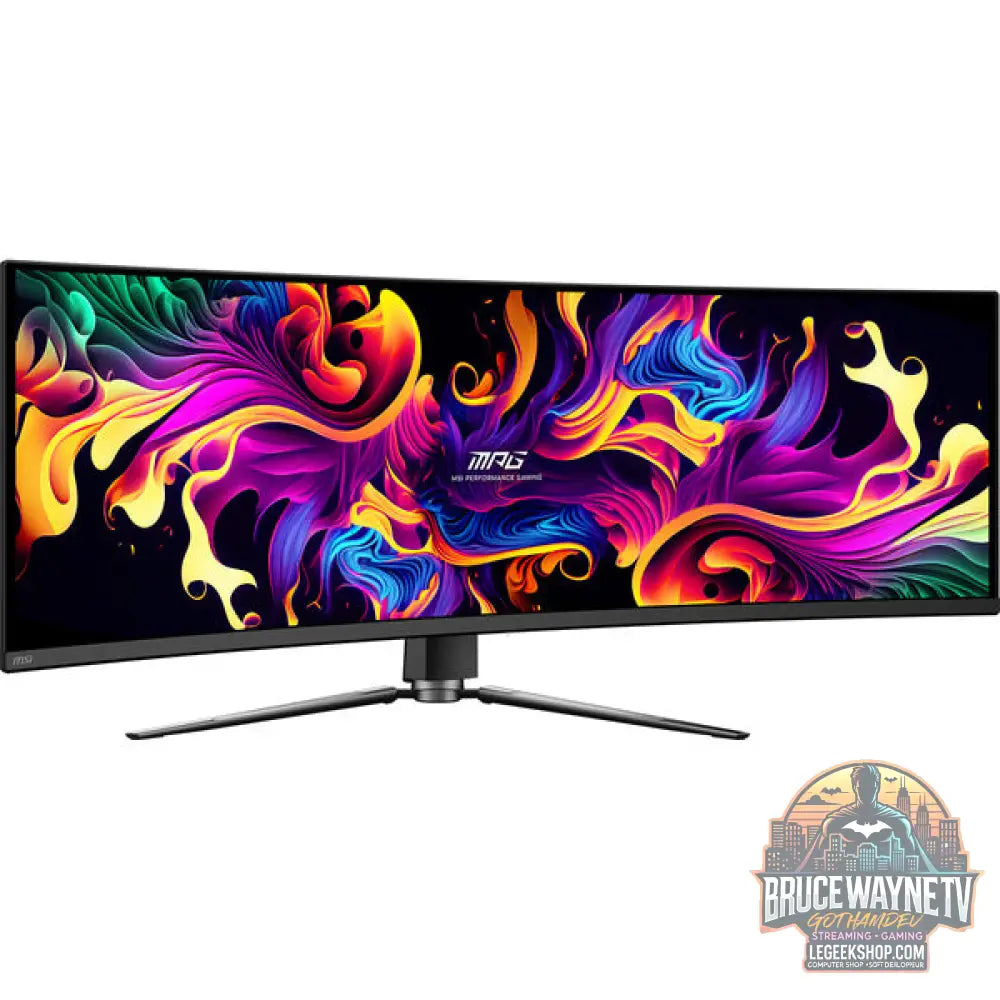 MSI MPG 491CQPDE QD-OLED 49" 5120 × 1440 px QD-OLED 144 Hz - MSI - vue 2
