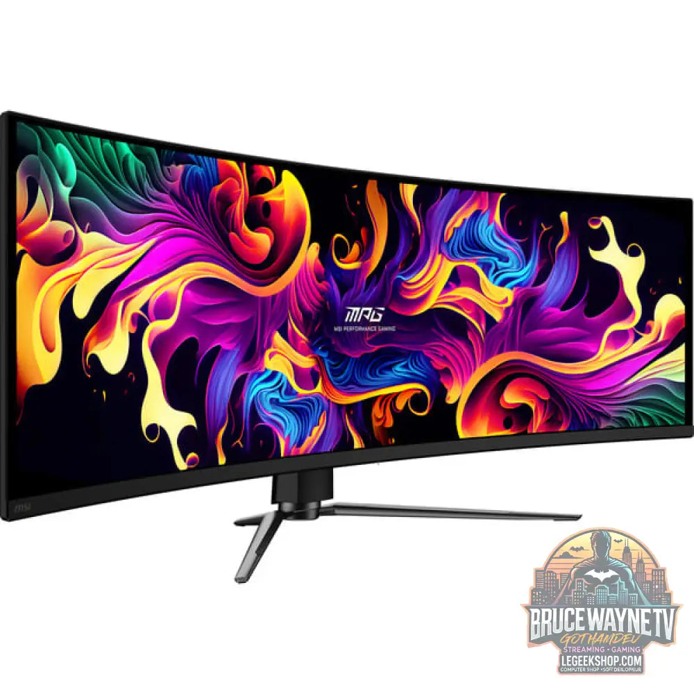 MSI MPG 491CQPDE QD-OLED 49" 5120 × 1440 px QD-OLED 144 Hz - MSI - vue 4
