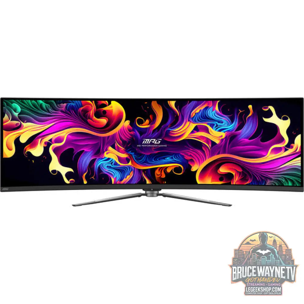 MSI MPG 491CQPXDE QD-OLED, Gaming-Monitor - vue 6