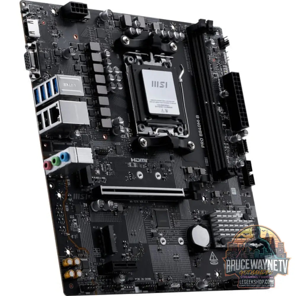 MSI PRO B840M-B, carte mère - MSI - vue 2
