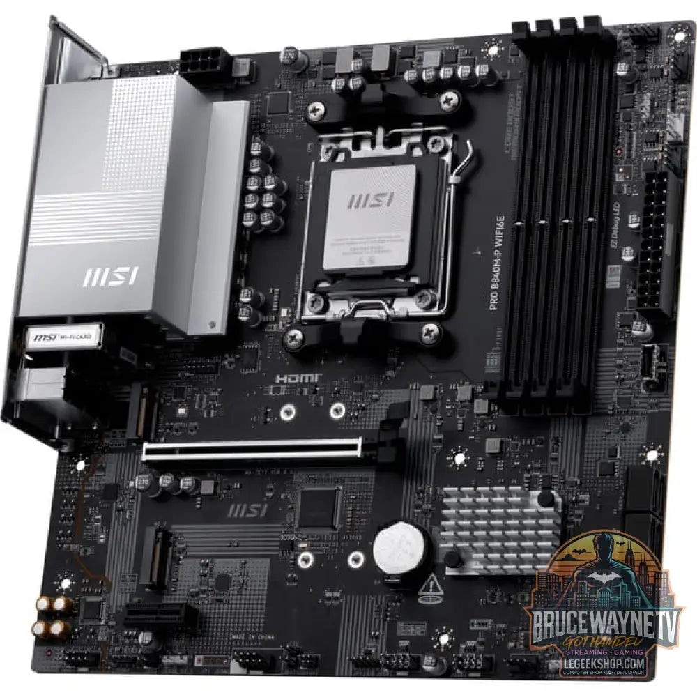 MSI PRO B840M-P WIFI6E, carte mère - MSI - vue 4
