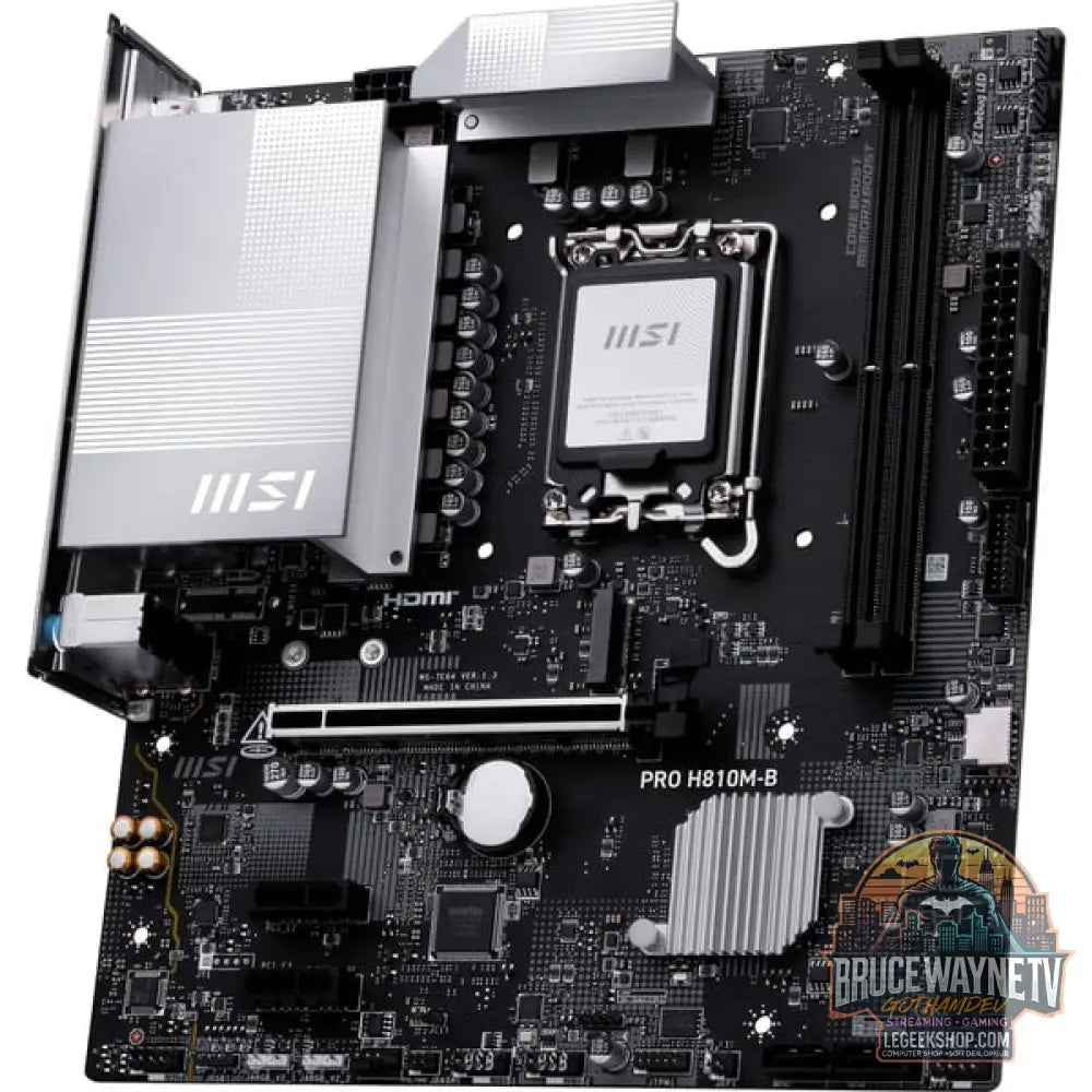 MSI PRO H810M-B, carte mère - MSI - vue 4