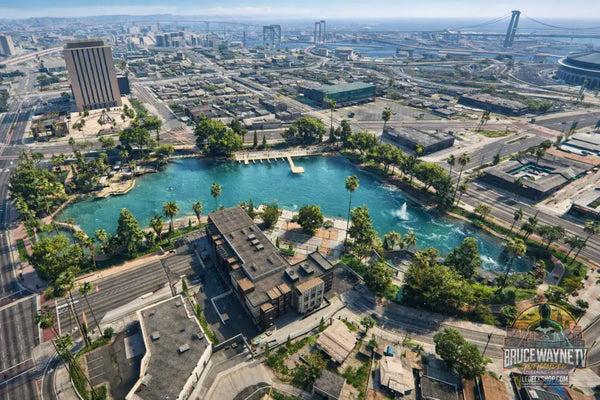 NEW LAKE - Map FiveM Complexe Lac Luxe avec Piscine & Gym - Maps & Scripts FiveM