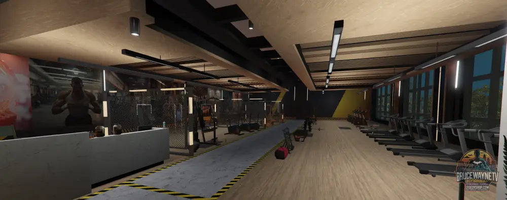 NEW LAKE - Map FiveM Complexe Lac Luxe avec Piscine & Gym - Maps & Scripts FiveM