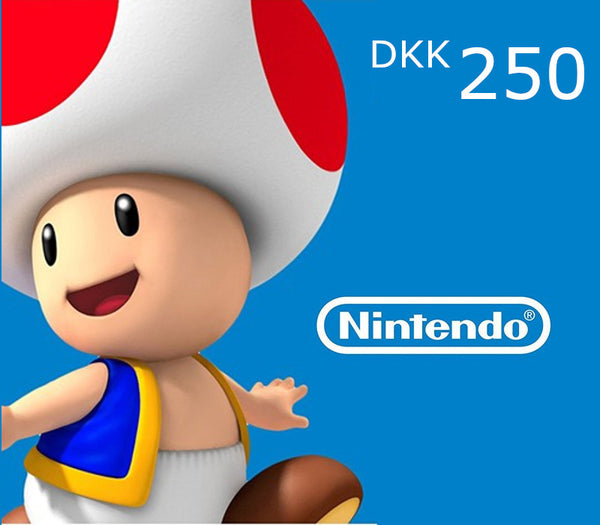 Nintendo eShop Prepaid Card 250 DKK DK