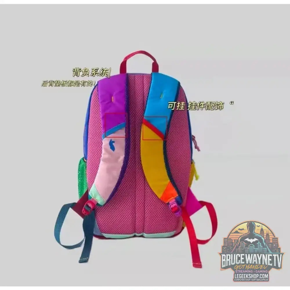 Nouveau sac alpaga Dopamine 12L grande capacité sac à dos pour enfants aux couleurs contrastées randonnée alpinisme