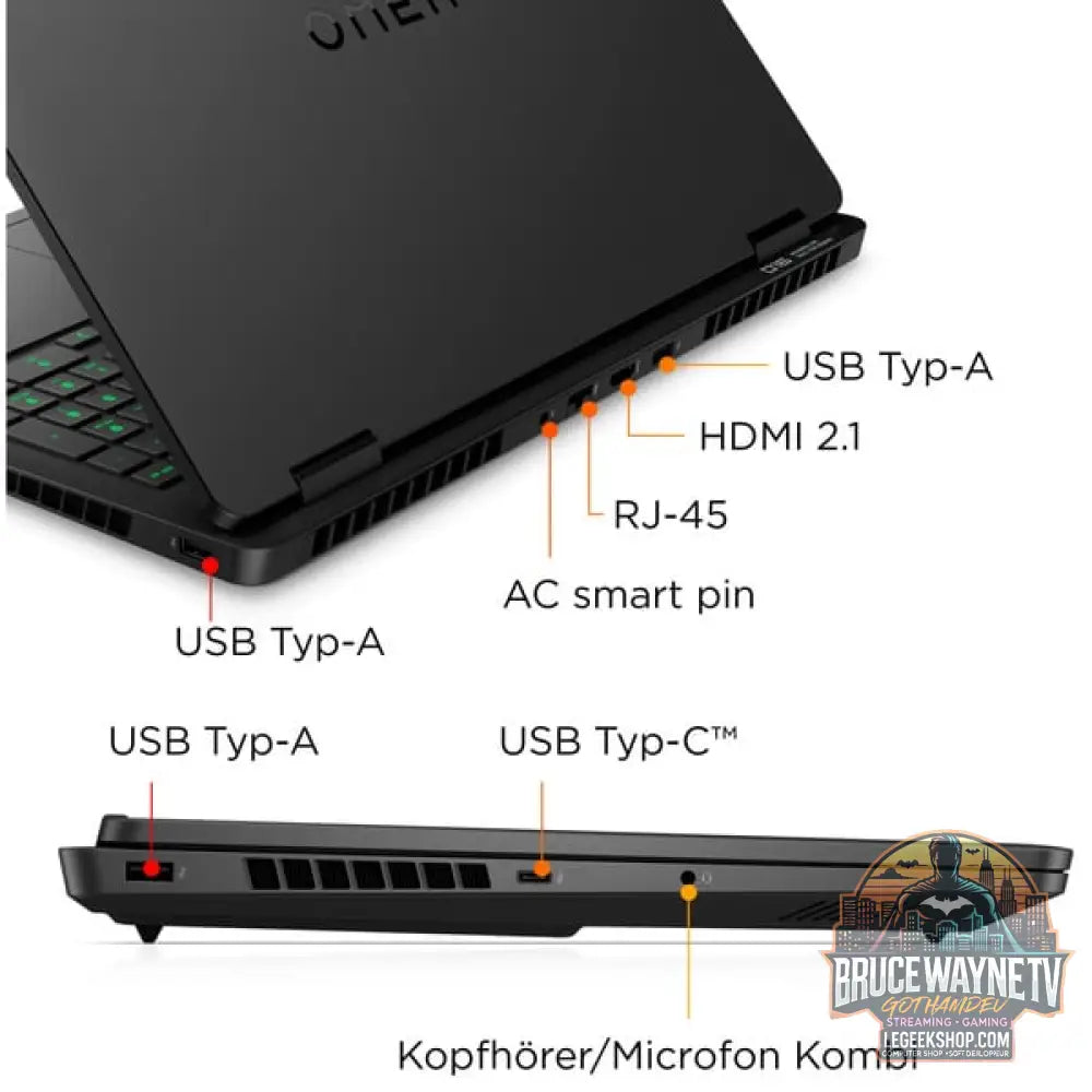 OMEN 16-am0279ng, Gaming-Notebook - vue 8