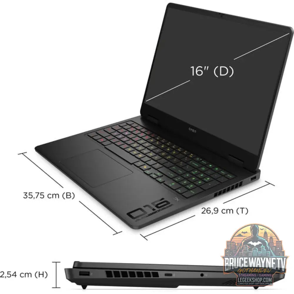 OMEN 16-ap0192ng, Gaming-Notebook - vue 10