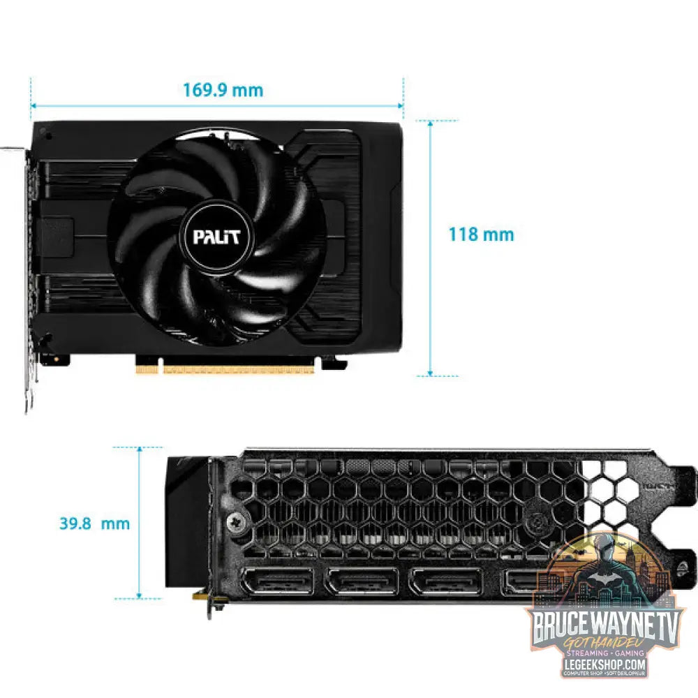Palit GeForce RTX 5050 StormX 8GB, carte graphique - Palit - vue 10