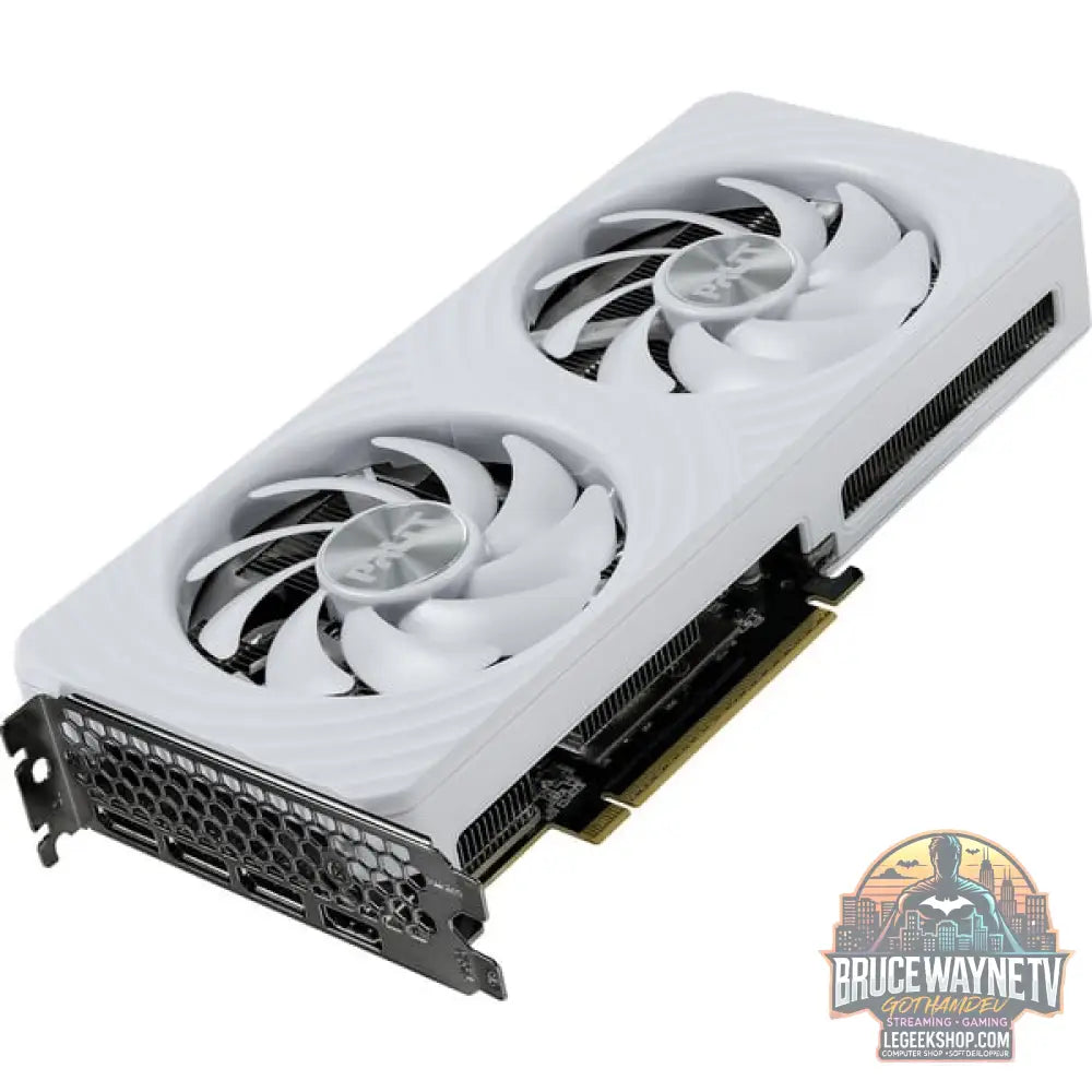 Palit GeForce RTX 5060 Ti OC WHITE 8GB, carte graphique blanc, DLSS 4, 3x DisplayPort, 1x HDMI 2.1 - Palit - vue 2