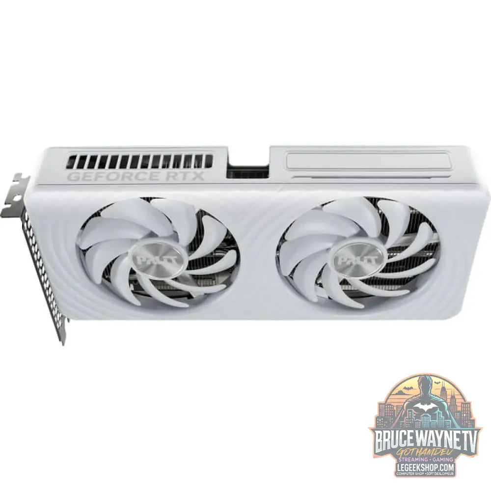 Palit GeForce RTX 5060 Ti OC WHITE 8GB, carte graphique blanc, DLSS 4, 3x DisplayPort, 1x HDMI 2.1 - Palit - vue 6