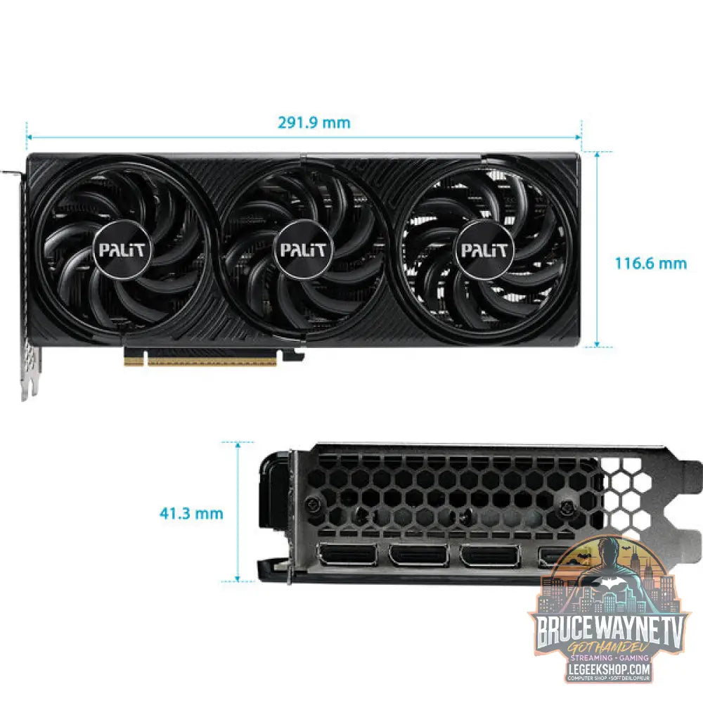 Palit GeForce RTX 5070 Infinity 3 OC, carte graphique - Palit - vue 10