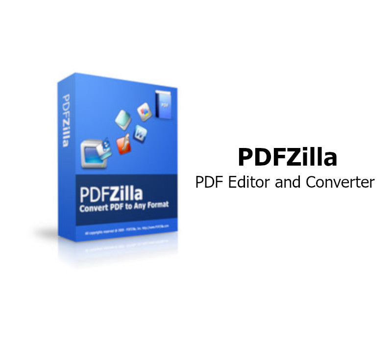 PDFZilla PDF Editor and Converter CD Key (2 PCs)