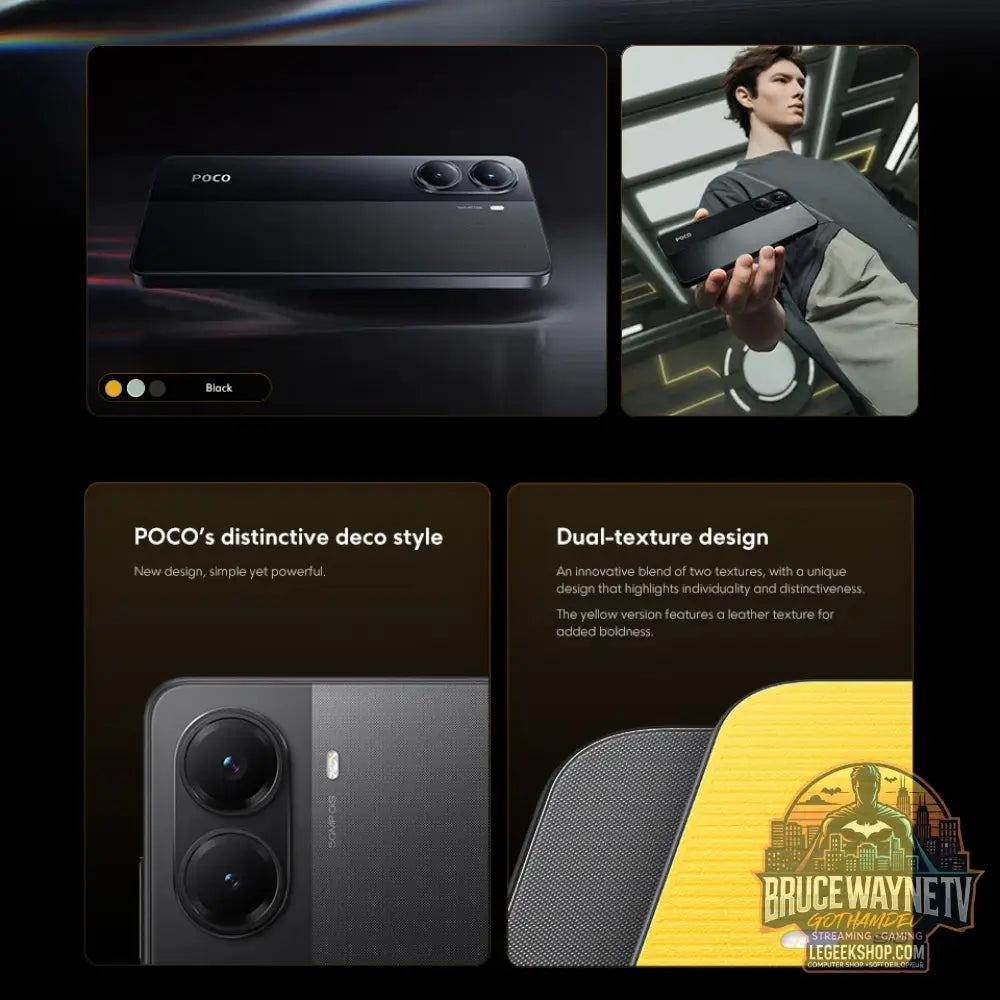 POCO X7 Pro Version mondiale téléphone portable 256GB/512GB Dimensity 8400-Ultra 6.67’’ 120Hz 6000mAh - Téléphone