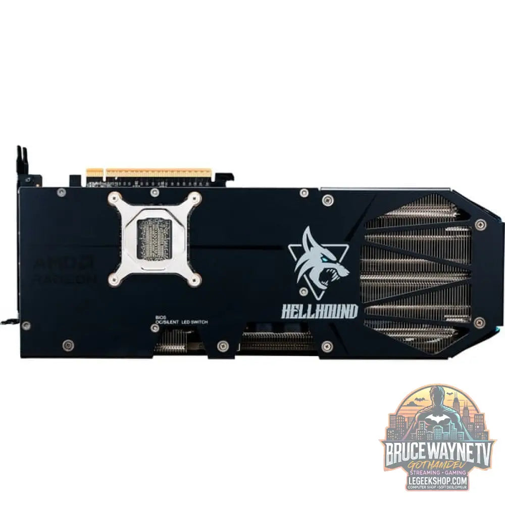 PowerColor Radeon RX 9070 Hellhound 16GB OC, carte graphique - PowerColor - vue 4
