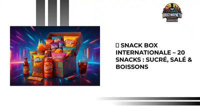 🌍 Snack Box Internationale &ndash; 20 Snacks : Sucr&eacute;, Sal&eacute; & Boissons by@Outfy