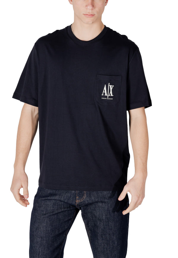Armani Exchange T-shirt homme — blue