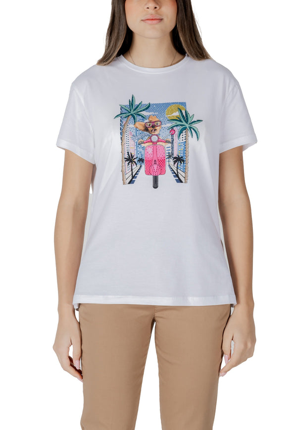Liu Jo T-shirt femme — white