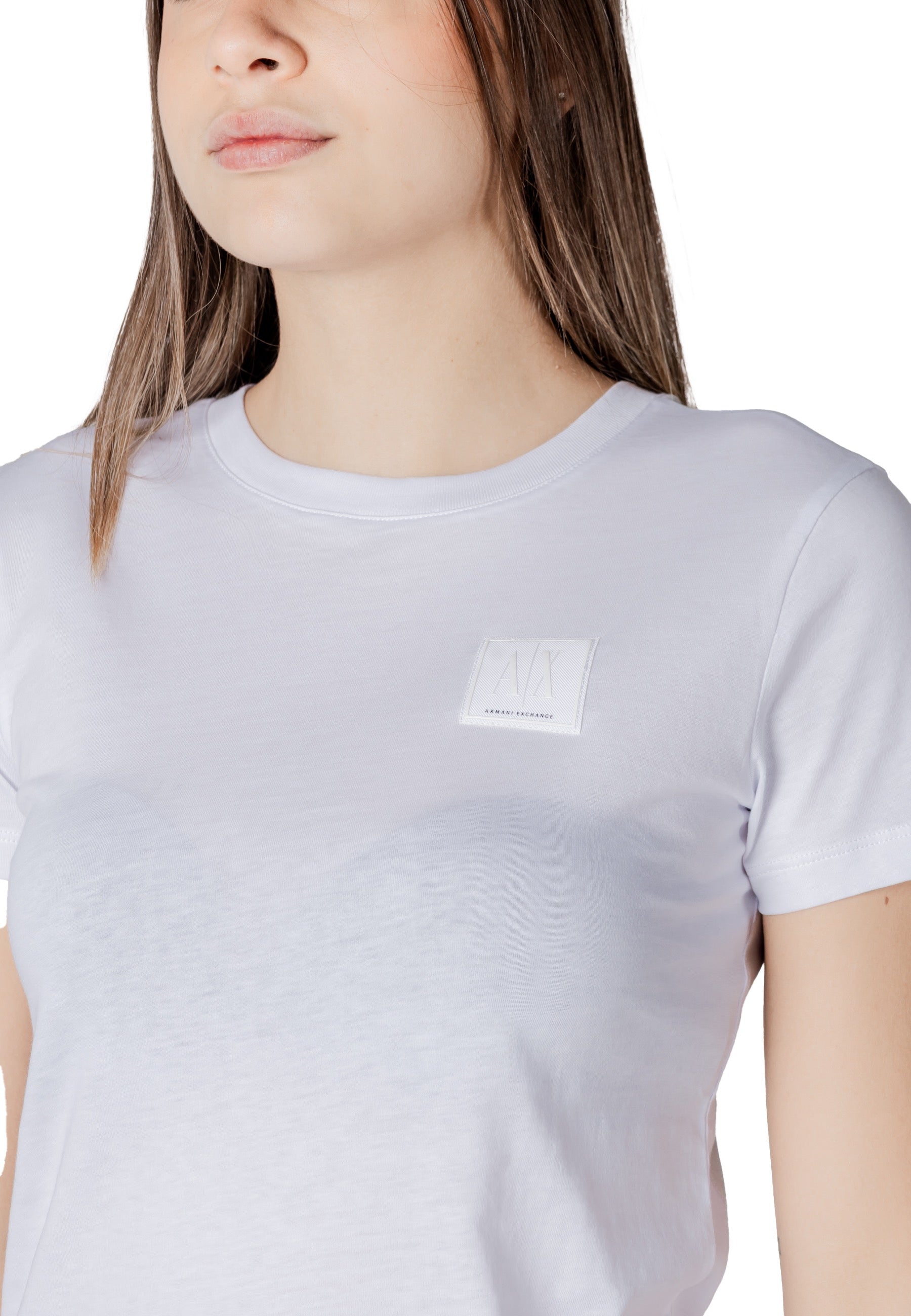 Armani Exchange T-shirt femme — white