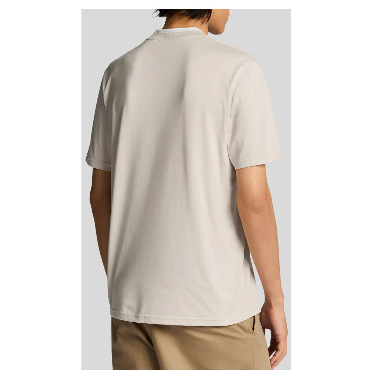 Lyle & Scott T-shirt homme — beige