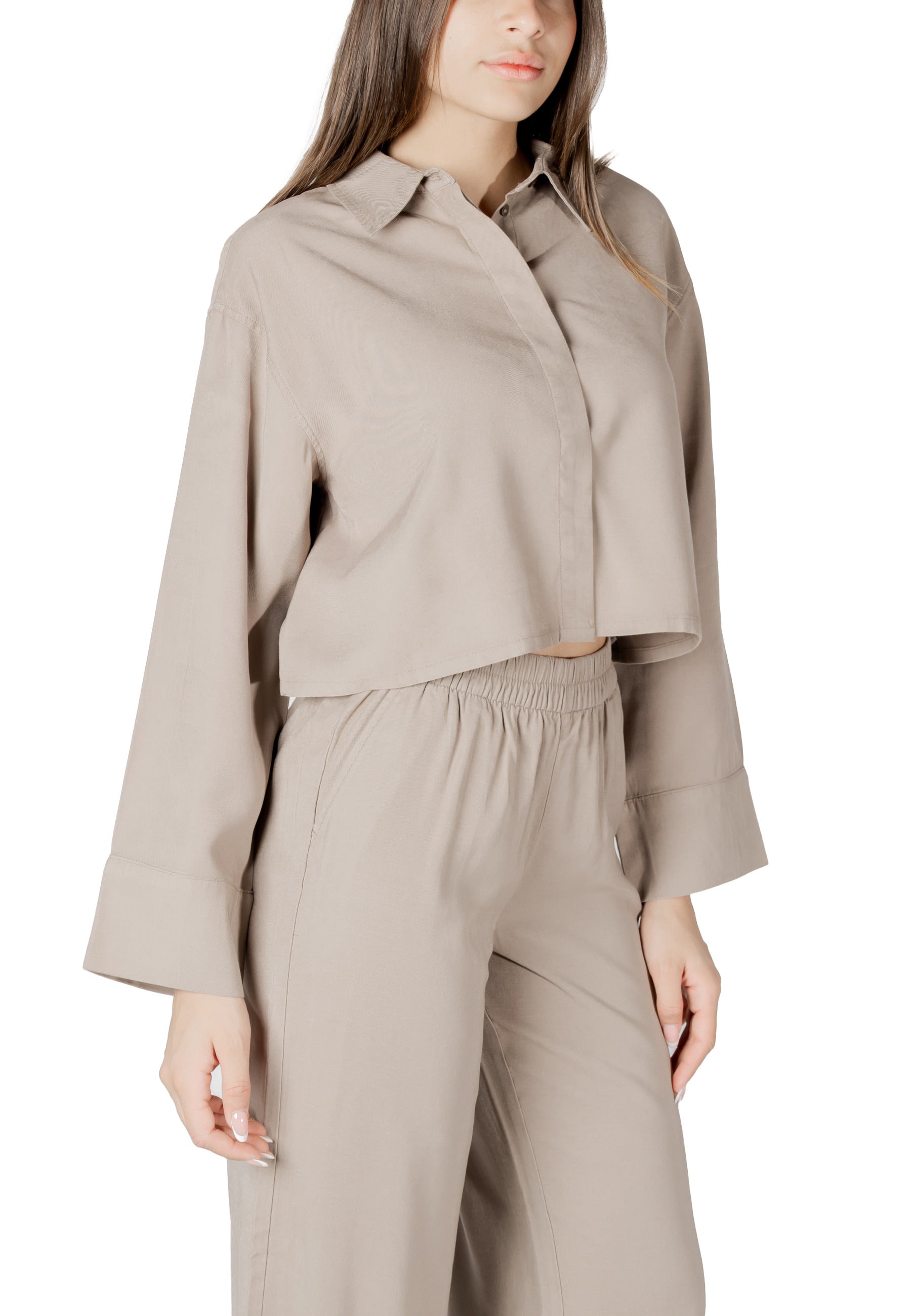 Only Vêtement femme Blouse — beige