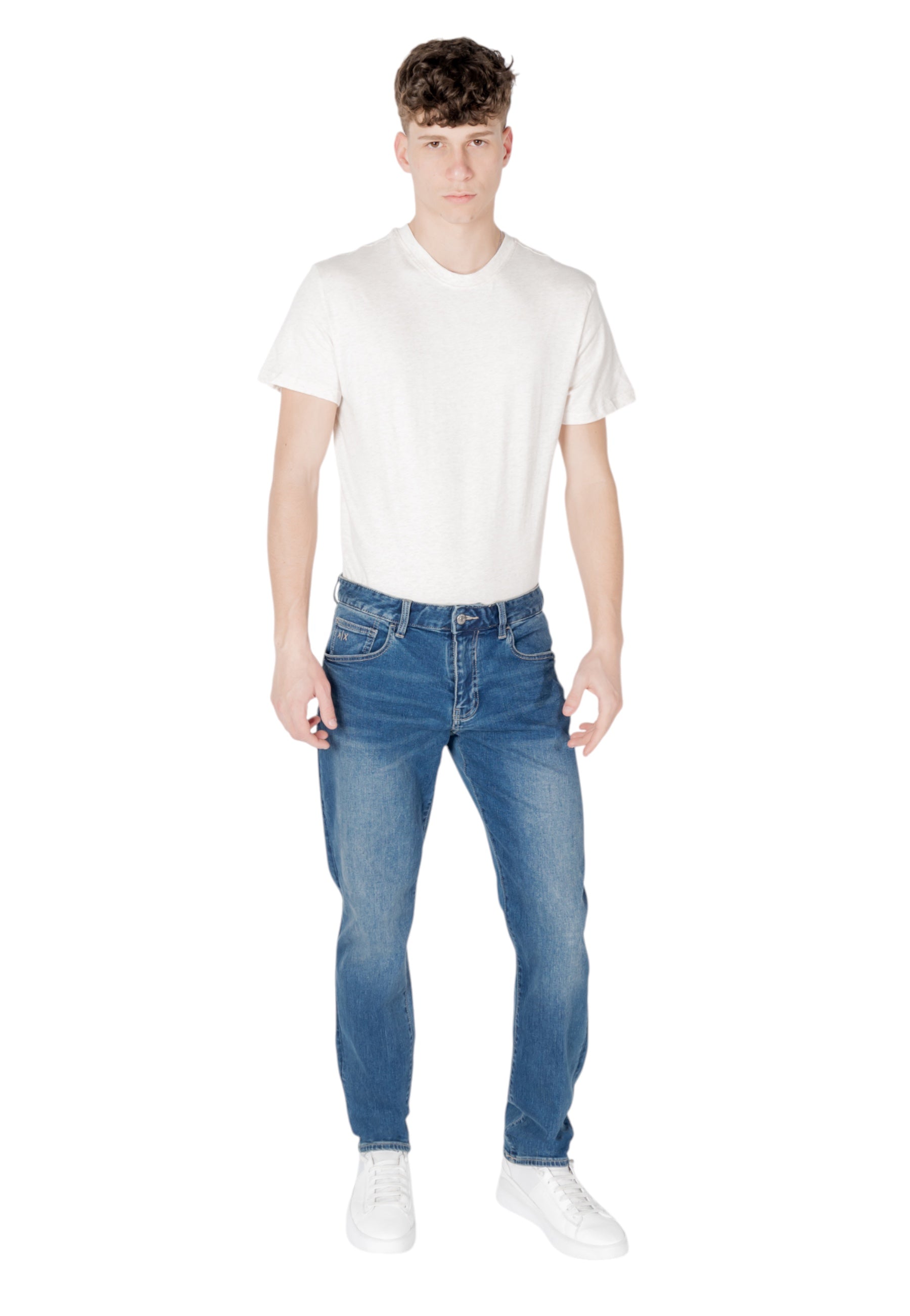 Armani Exchange Jean homme — light blue
