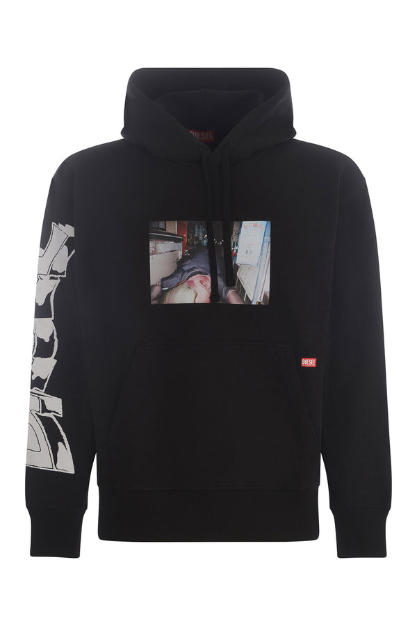 Diesel Sweat homme Sweatshirts — black